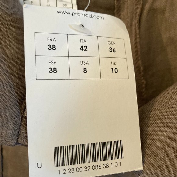 Linen Pants - Plum Color - NWT - Picture 5 of 12